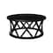 International Concepts Round Ceylon Coffee Table, 40 in W X 40 in L X 18 in H, Wood, Black OT46-46CR - alternate 2